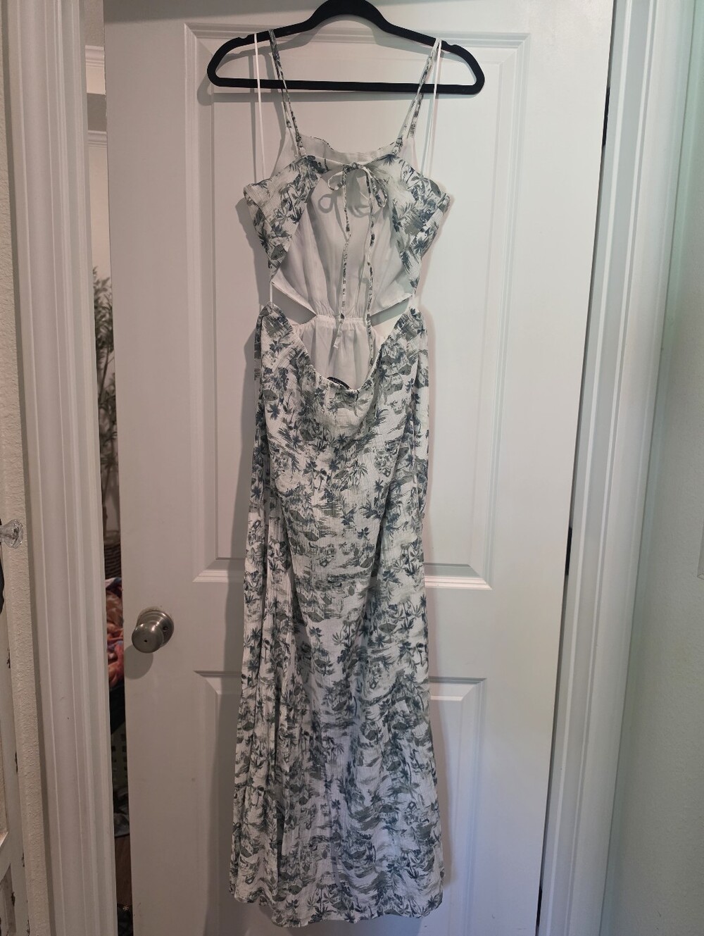 Abercrombie & Fitch Green Toile Dress - Picture 3 of 6